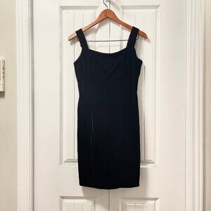 Scott McClintock Sleeveless Velvet Dress Black – 10P